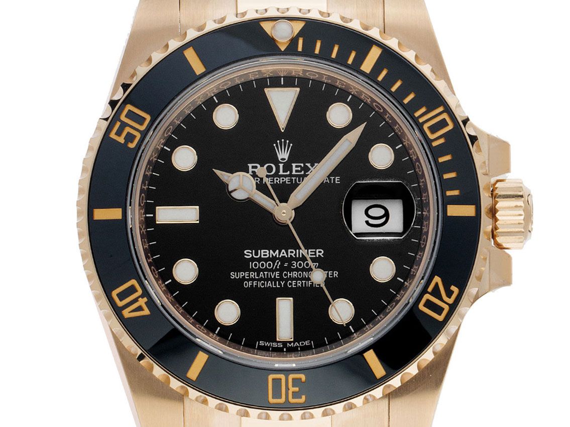 Rolex Submariner Date Ref.116618LN 2017 Full Set sehr gut Vintage