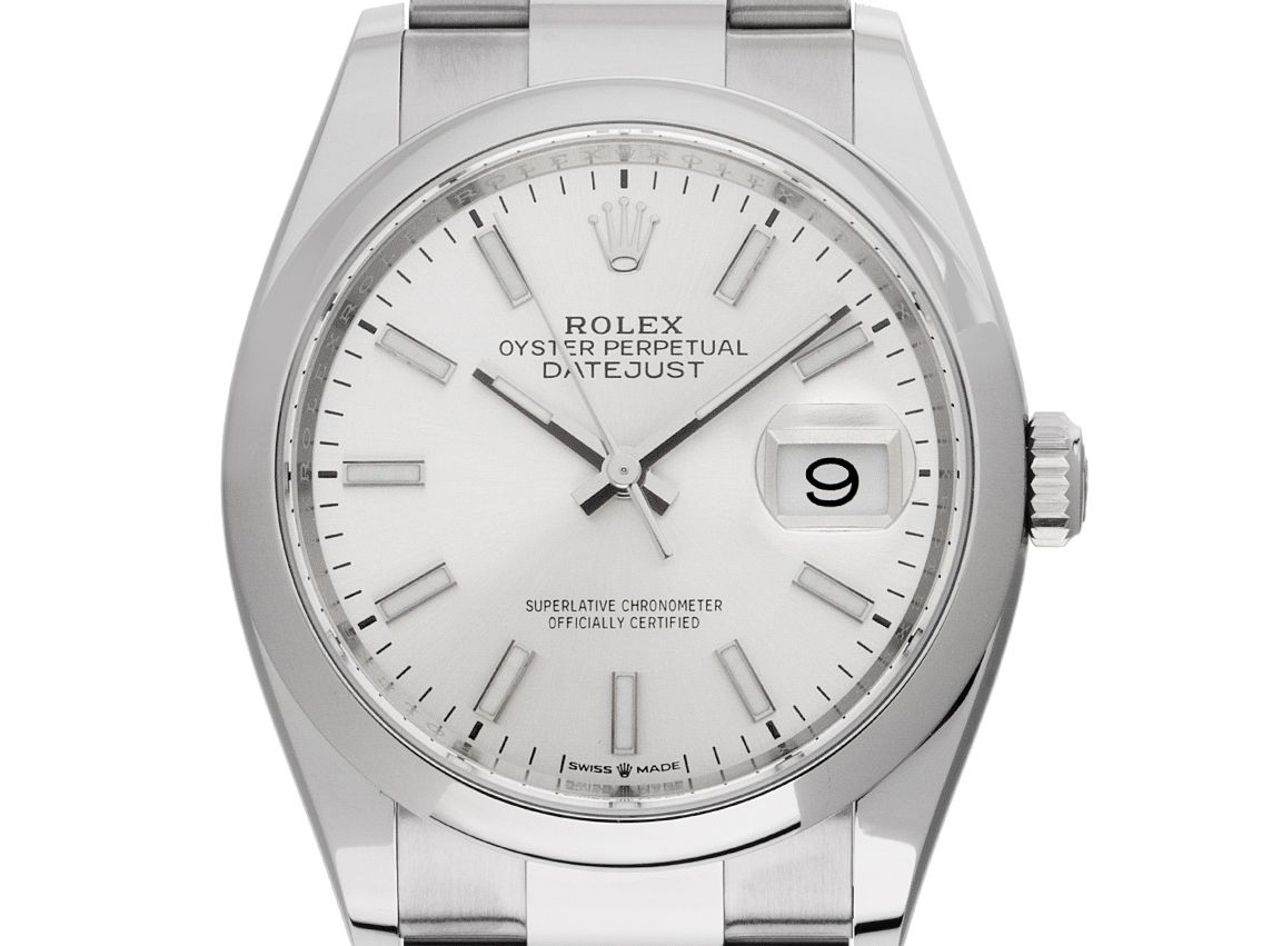 Rolex Datejust - Edelstahl - Armand Edelstahl / Oyster - 36mm  