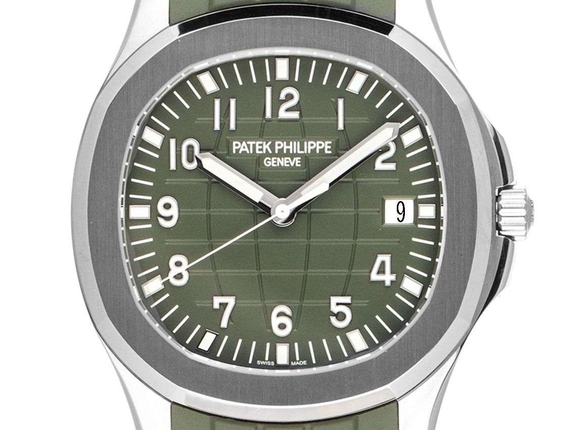 Patek Philippe Aquanaut Jumbo 18kt Weißgold Ref.5168G-010 2019 Full Set wie Neu