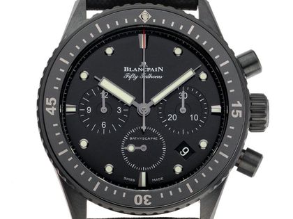 Blancpain Fifty Fathoms Bathyscaphe Chronographe Ref.5200 0130 B52A 2025 Full Set Ungetragen