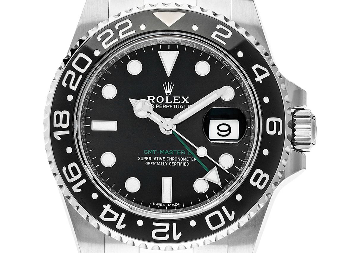 Rolex GMT Master II Ref.116710LN Bj.2010 Box&Beschreibung sehr gut Vintage 