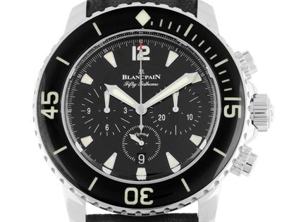 Blancpain Fifty Fathoms Chronographe Flyback Ref.5085F 1130 52A 2025 Full Set Ungetragen
