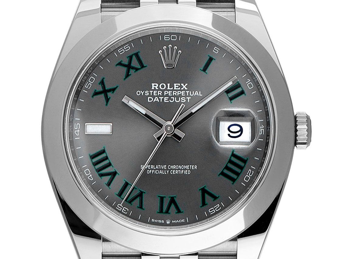 Rolex Datejust Wimbledon Ref.126300 2024 Full Set Ungetragen