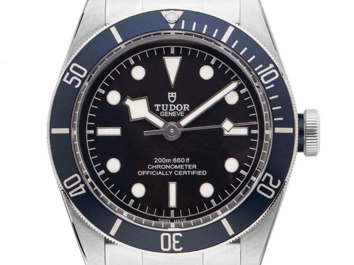 Tudor Black Bay Blue - Edelstahl - Armand Edelstahl - 41mm - wie 