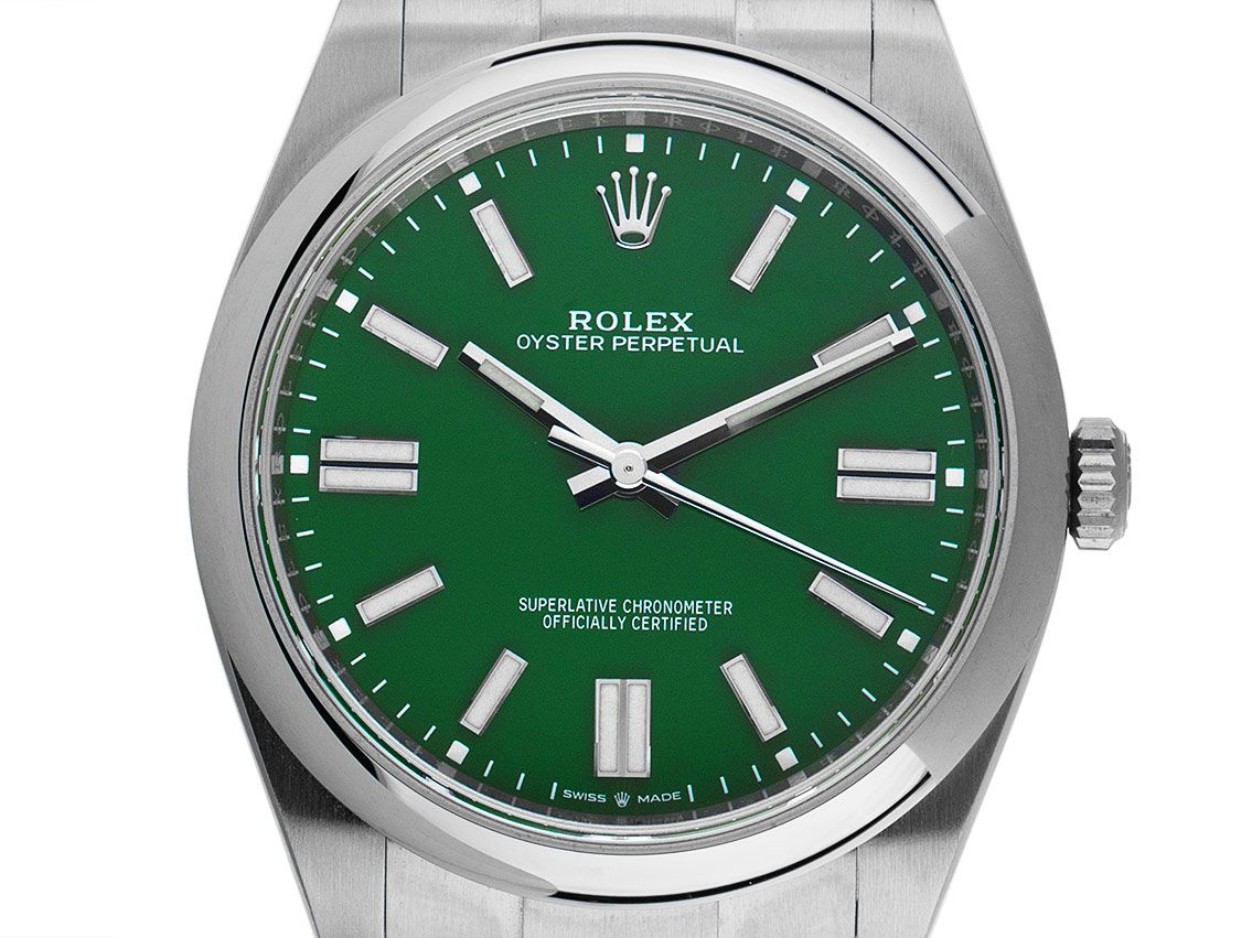 Rolex Oyster Perpetual Ref.124300 2021 Full Set wie Neu