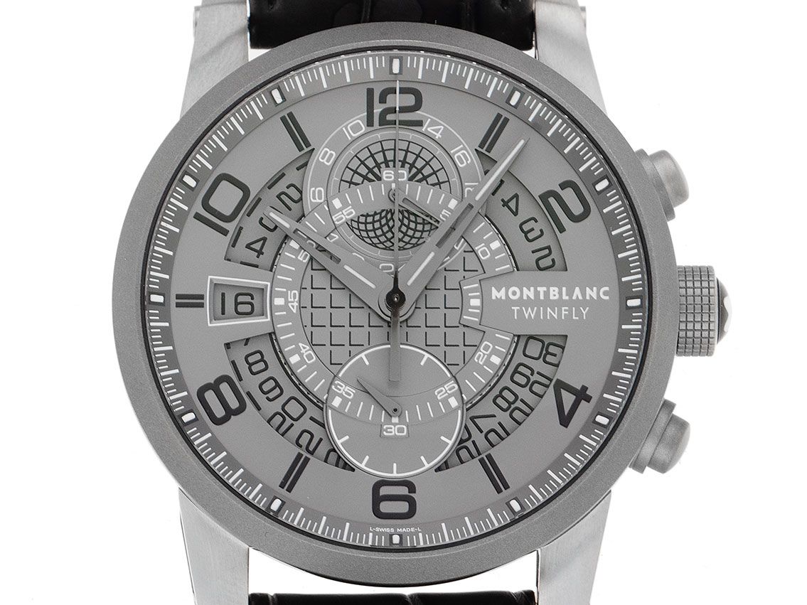 Montblanc Twinfly Time Walker Limitiert Ref.107338 2017 Full Set Ungetragen Vintage