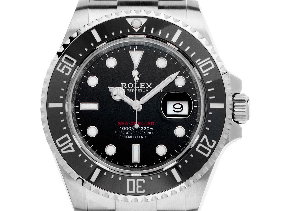 Rolex Sea-Dweller 4000 Red Ref.126600 2022 Full Set wie Neu
