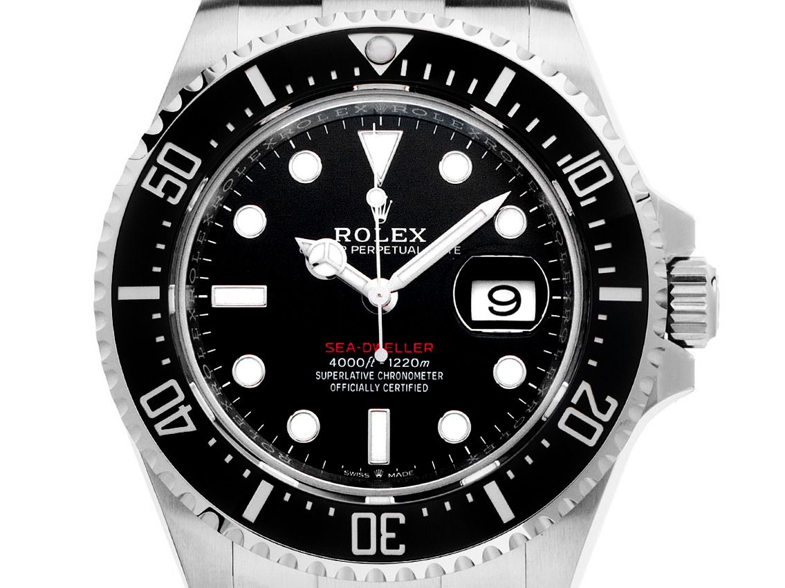 Rolex Sea-Dweller 4000 Red Ref.126600 Bj.2018 Full Set wie Neu