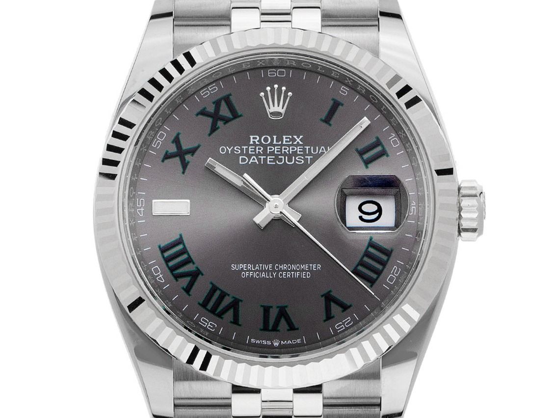 Rolex Datejust Wimbledon Ref.126234 2021 Full Set wie Neu