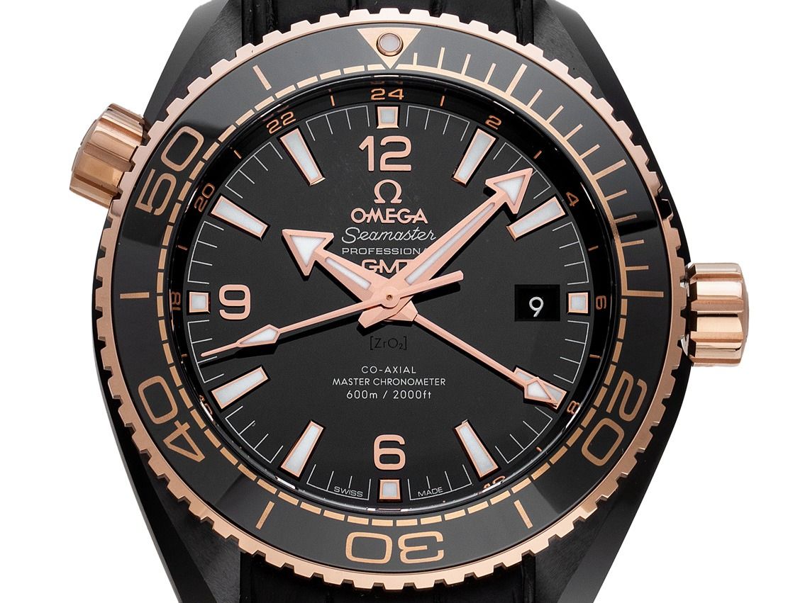 Omega Seamaster Planet Ocean 600M Deep Black Ref.215.63.46.22.01.001 2025 Full Set Ungetragen