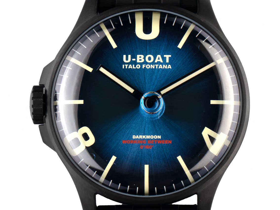 U-Boat Darkmoon Blue Ref.8700/B Full Set Neu 