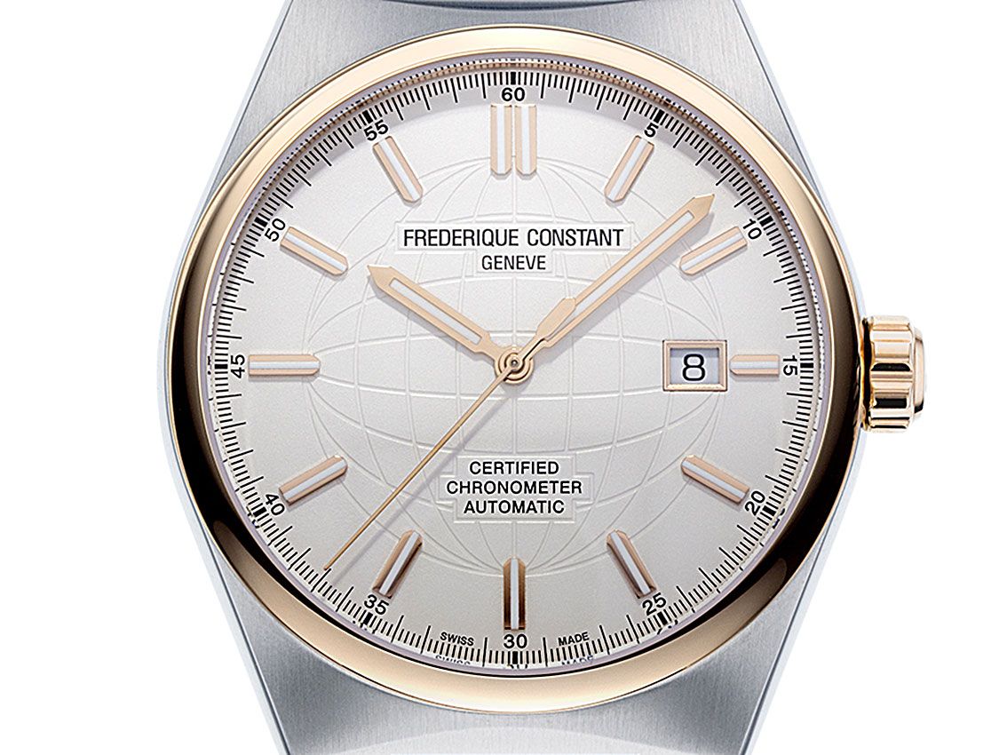 Frederique Constant Highlife Automatic COSC Roségold Stahl Automatik Chronometer Armband Stahl Roségold 41mm Ref.FC-303V4NH2B Box&Pap. Full Set Neu