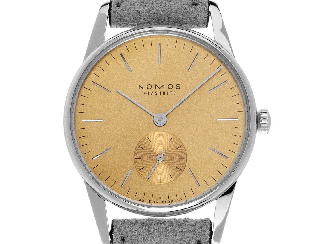 Nomos Glashütte Orion 33 Gold Ref.359 2025 Full Set Neu
