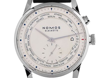 Nomos Glashütte Zürich Weltzeit Ref.805 2025 Full Set Neu