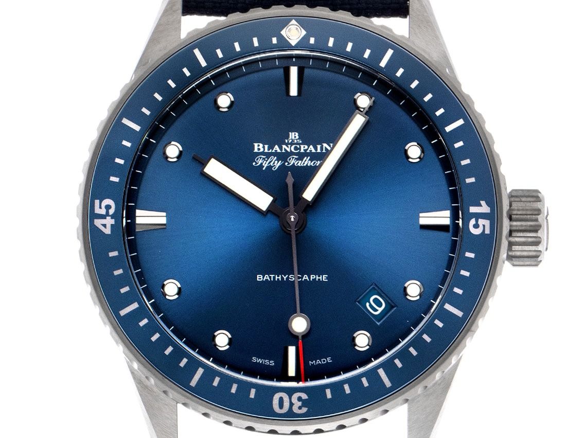 Blancpain Fifty Fathoms Bathyscaphe Ref.5000-0240-O52A 2023 Full Set Ungetragen