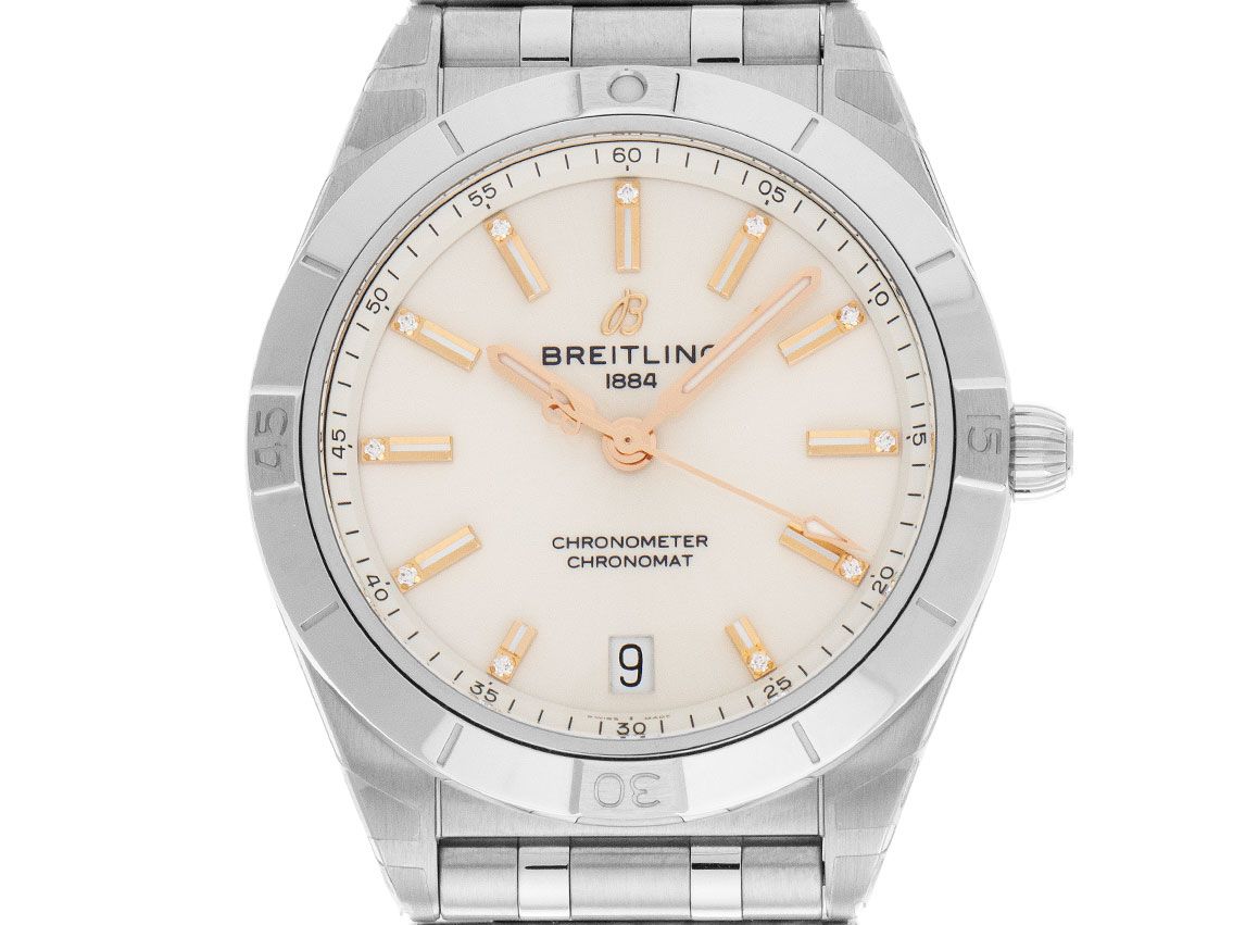 Breitling Chronomat Diamanten Ref.A10380101A2A1 2025 Full Set Ungetragen