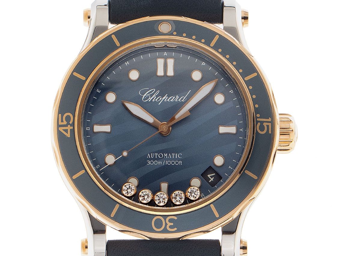 Chopard Happy Ocean Ref.278587-6001 2023 Full Set Ungetragen