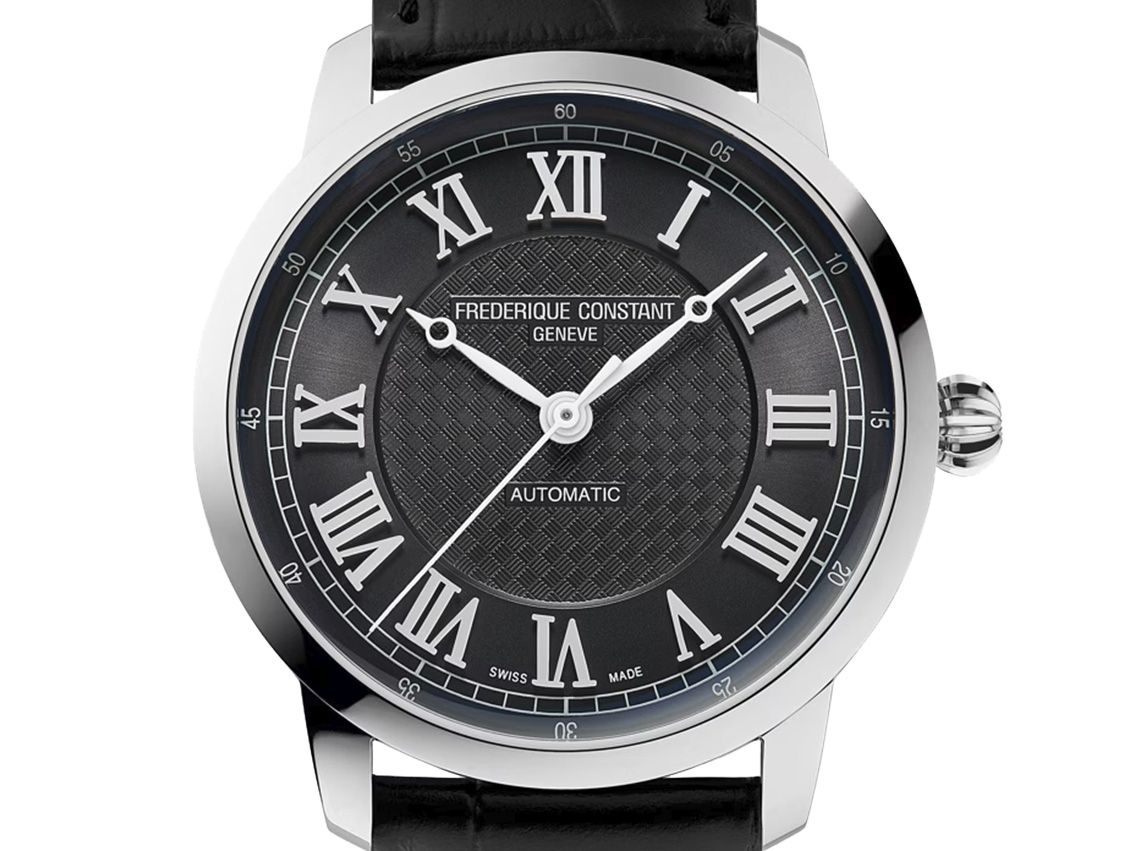 Frederique Constant Classics Stahl Automatik Armband Leder Limitiert 38mm Ref.FC-301DGR3B6 Full Set Neu