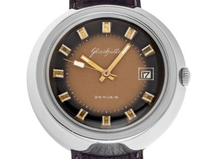 Glashütte Spezimatic Date 1969 sehr guter Zustand Vintage