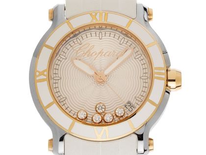 Chopard Happy Sport Diamanten Ref.278551-6002 Full Set Ungetragen