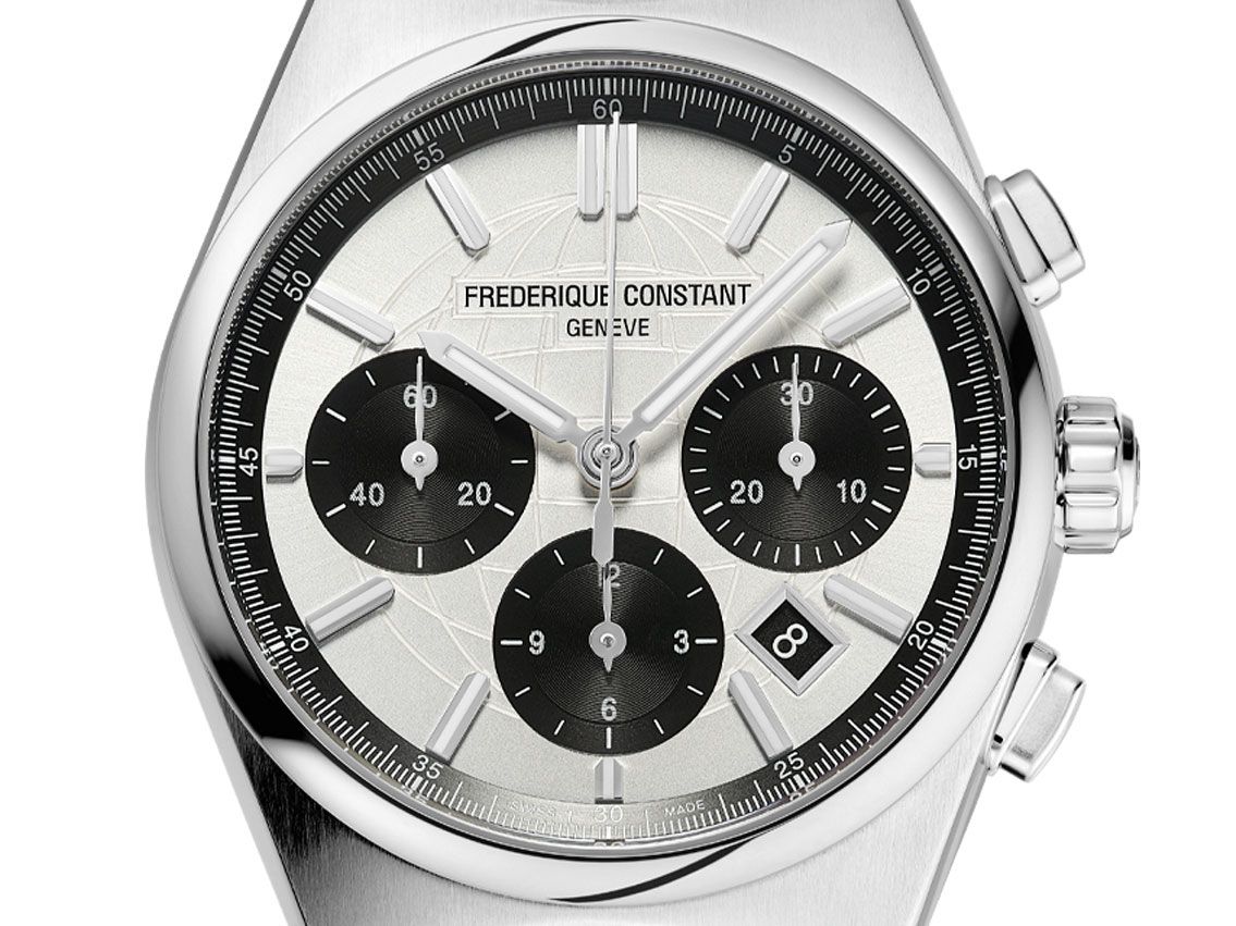 Frederique Constant Highlife Chronograph Stahl Automatik Armband Stahl Limitiert 41mm Ref.FC-391SB4NH6B Box&Pap. Full Set Neu