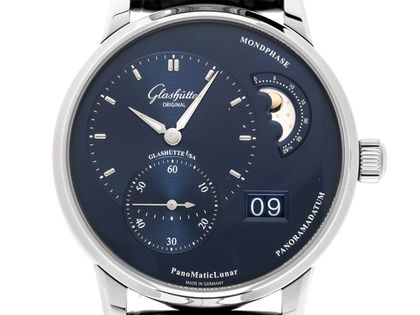 Glashütte Original PanoMaticLunar Ref.1-90-02-46-32-61 2025 Full Set Ungetragen