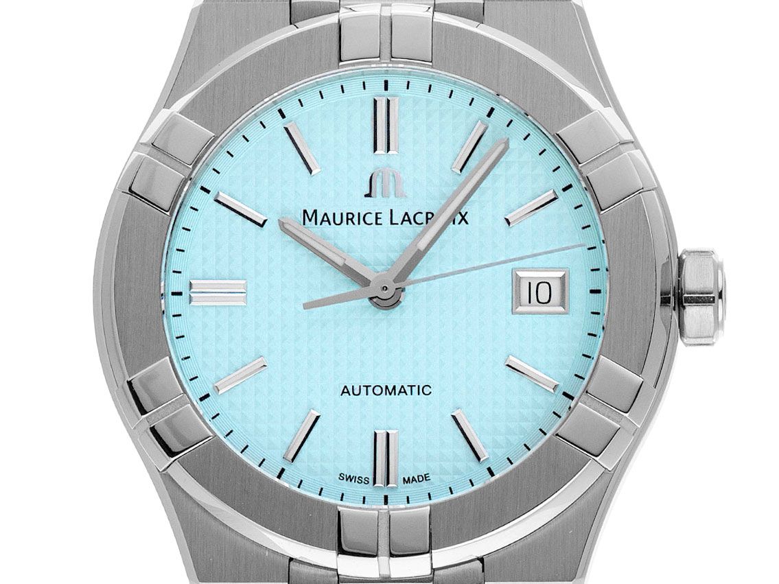 Maurice Lacroix Aikon Stahl Automatik Armband Stahl 42mm Ref.AI6008-SS00F-431-C Box&Pap. Full Set Neu