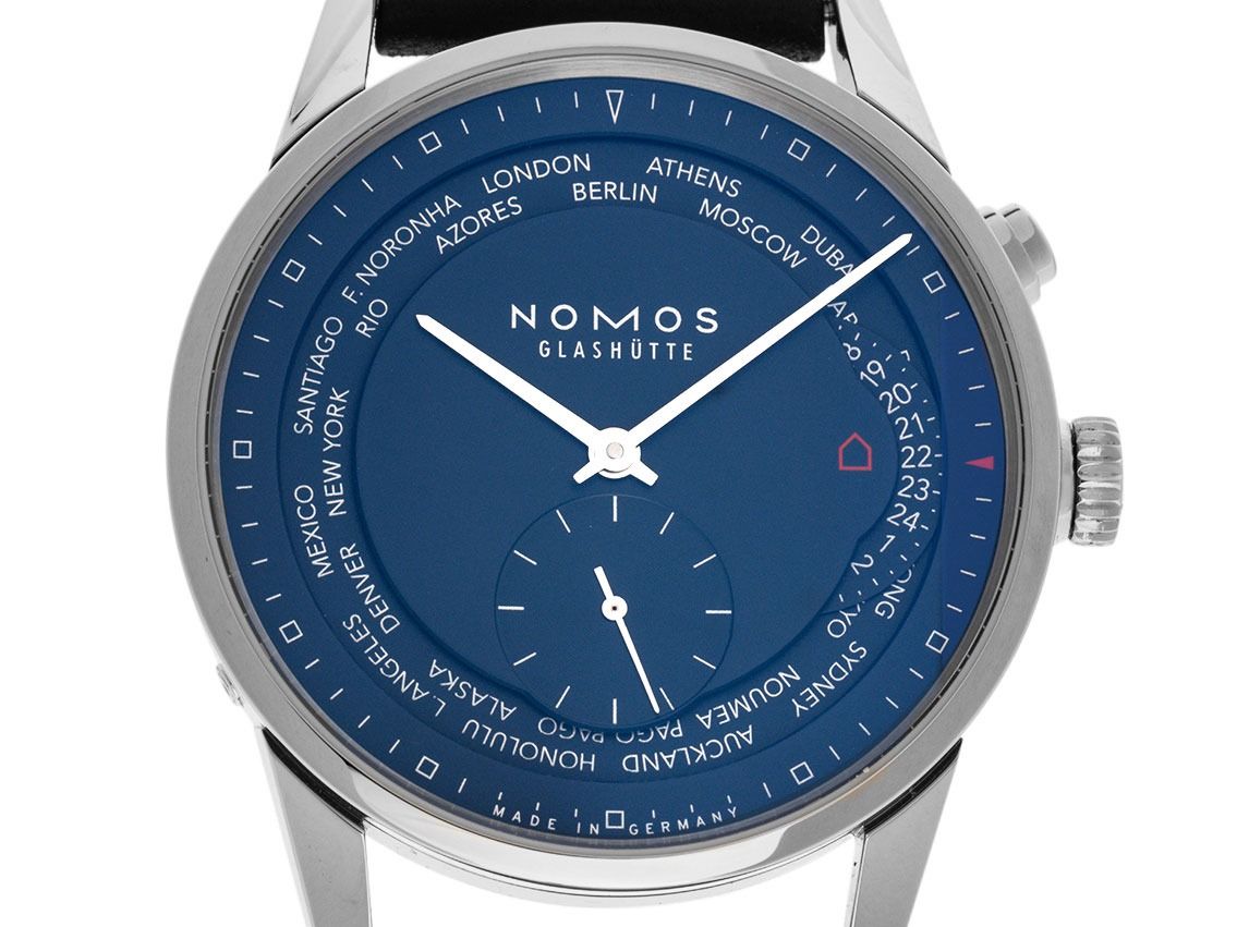 Nomos Glashütte Zürich Weltzeit Midnight Blue Ref.807 2026 Full Set Neu 