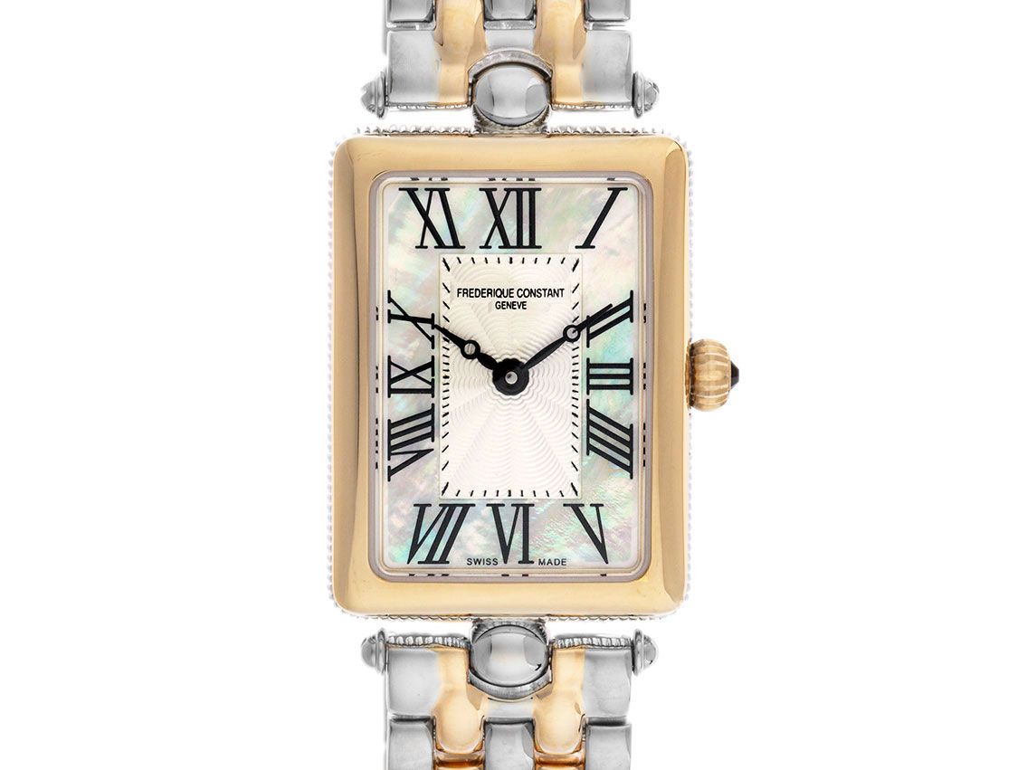 Frederique Constant Classics Art Deco Carree Ref.FC-200MPW2AC3B Full Set Neu