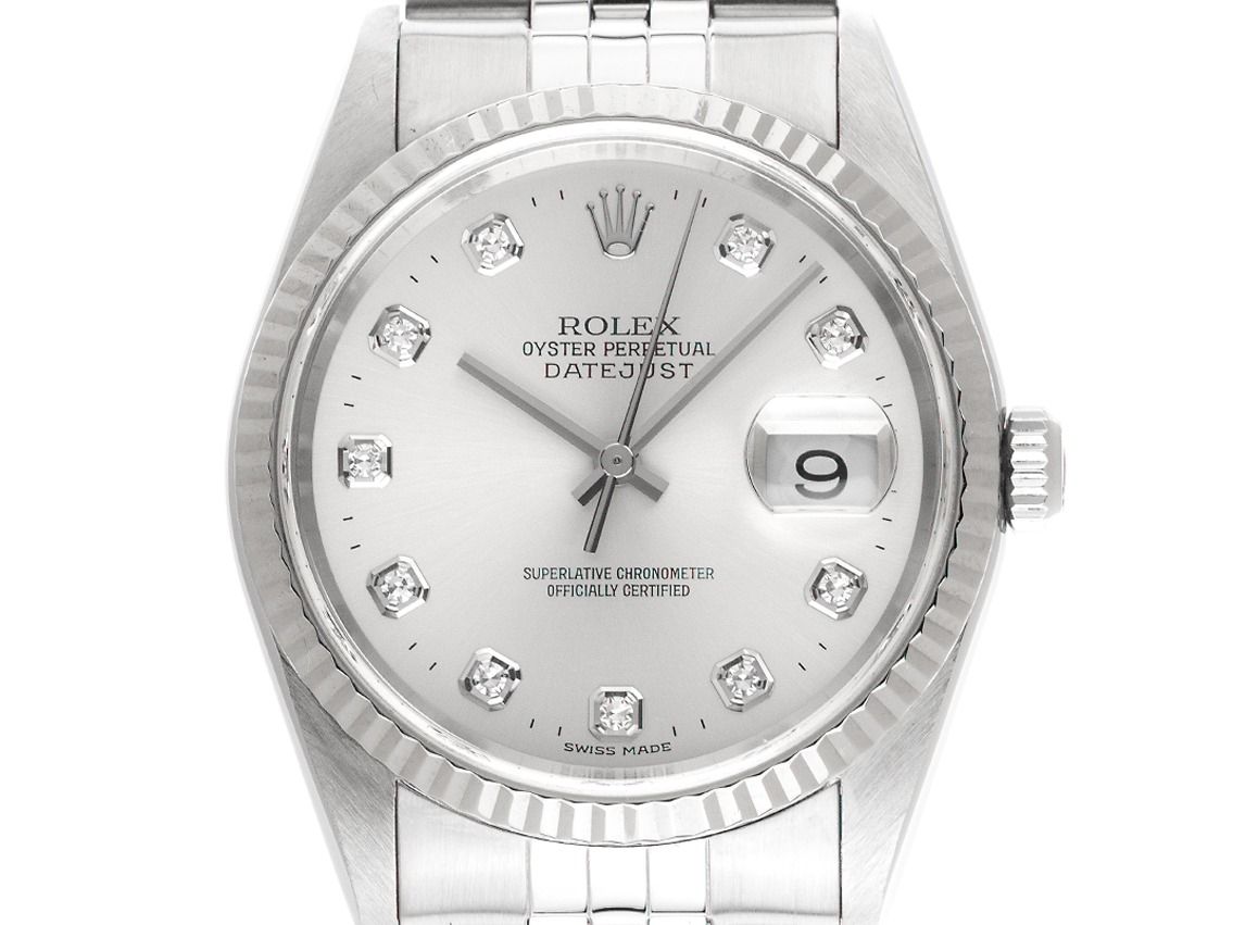 Rolex Datejust Ref.16234 1998 LC EU Full Set Original Vintage Unpoliert 