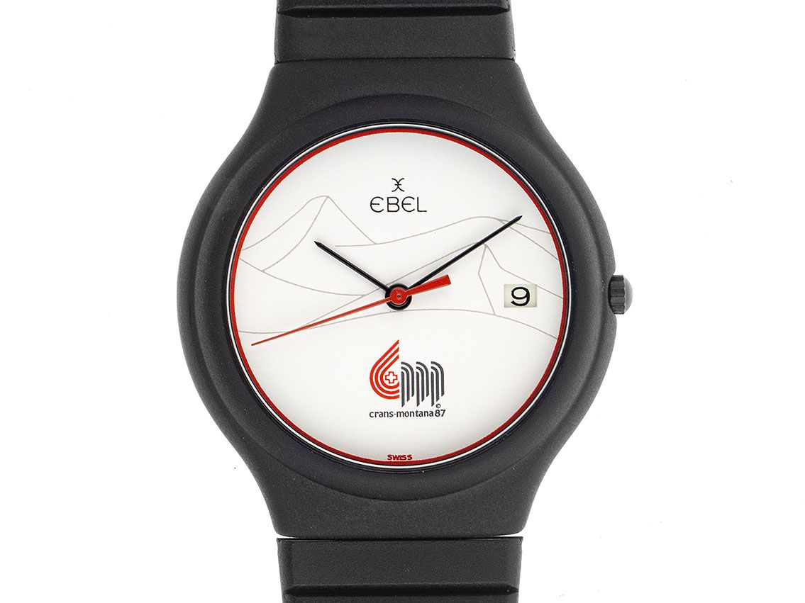 Ebel Crans Montana 87 Date 1987 Full Set wie Neu Vintage