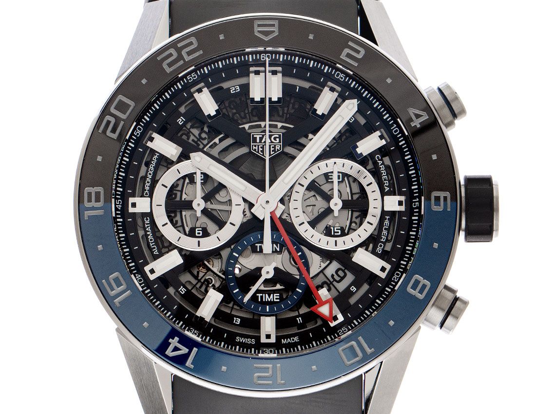 Tag Heuer Carrera GMT Twin-Time Ref.CBG2A1Z.FT6157 2024 Full Set Ungetragen