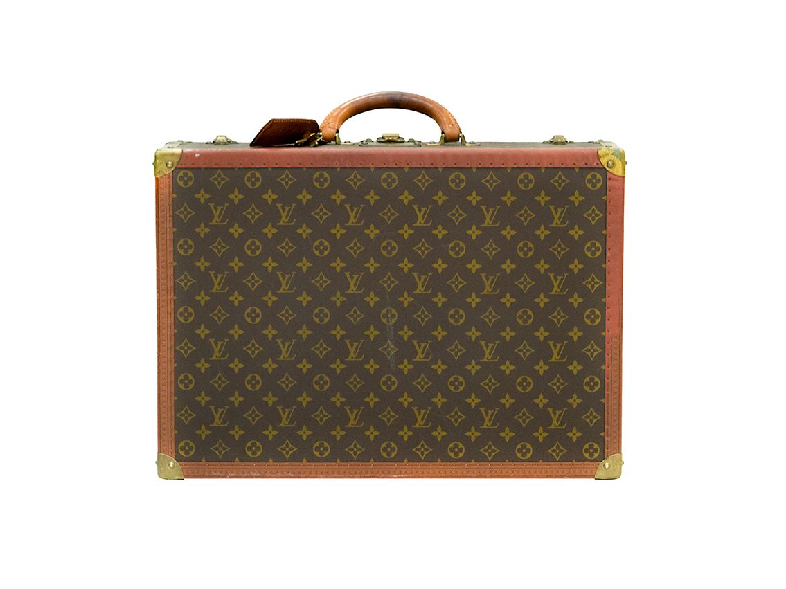 Louis Vuitton Reisekoffer Alzer 55 Monogram Canvas sehr gut Vintage