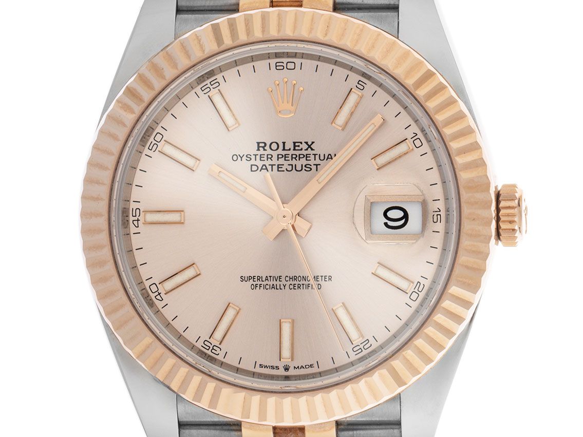 Rolex Datejust Sundust Ref.126331 Bj.2021 Full Set wie Neu
