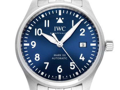 IWC Pilot’s Watch Mark XX Stahl Automatik Armband Stahl 40mm Ref.IW328204 Bj.2024 Box&Pap. Full Set Ungetragen
