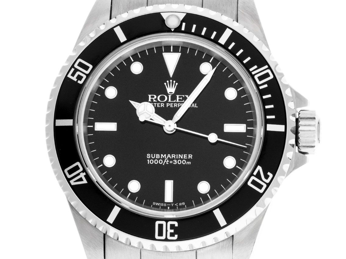 Rolex Submariner no Date Ref.14060 Bj.1997 Box&Beschreibung sehr gut Vintage