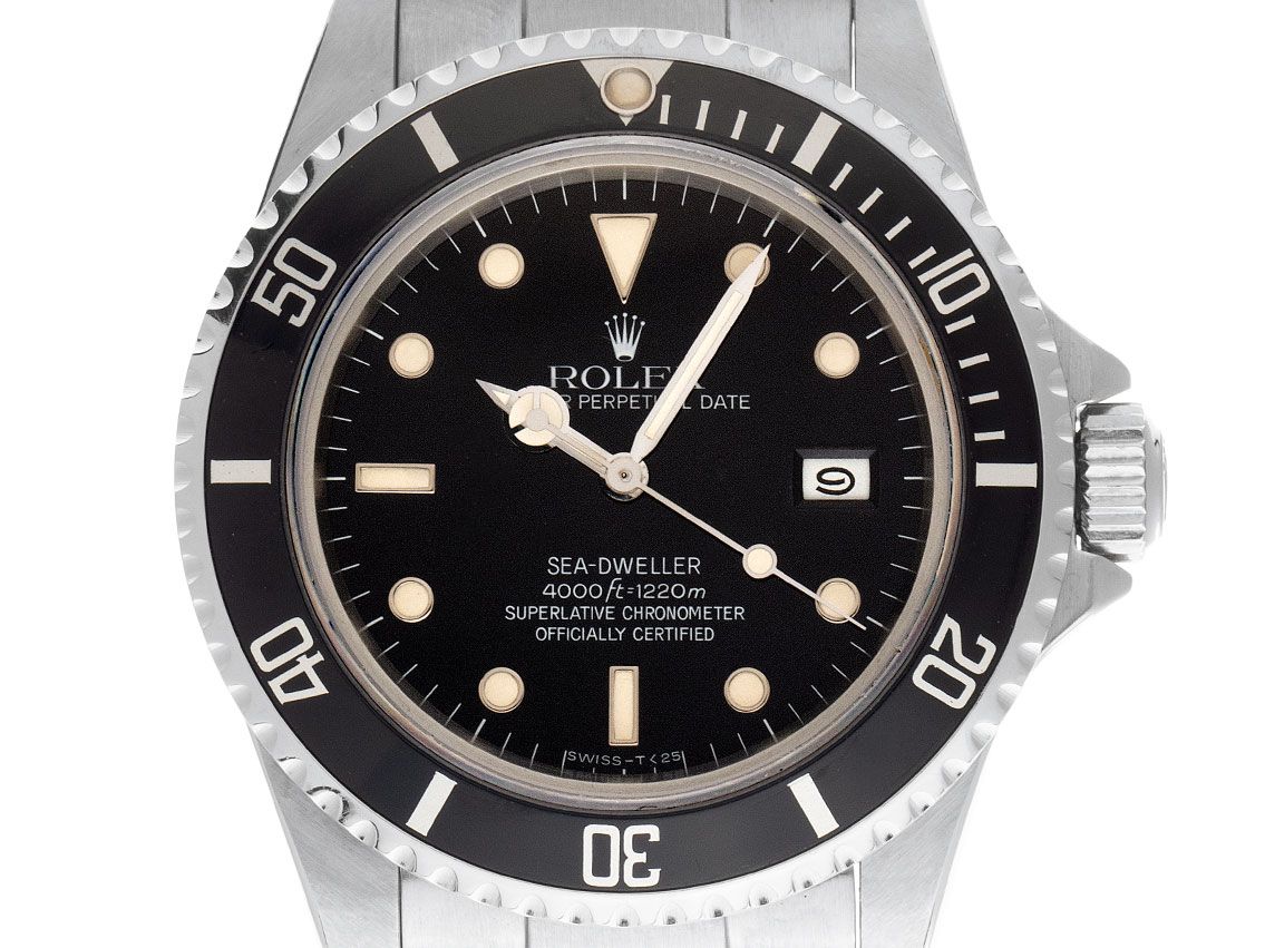 Rolex Sea-Dweller Mark IV Ref.16660 1984 Full Set original unpoliert Vintage 