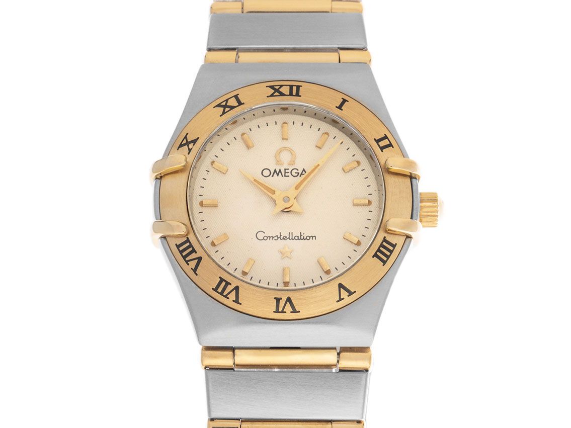 Omega Constellation Lady - Stahl / Gelbgold - Armand Stahl 