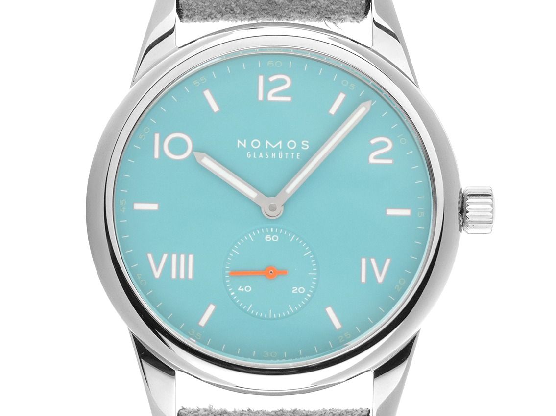 Nomos Glashütte Club Campus 38 Endless Blue Ref.724 2026 Full Set Neu