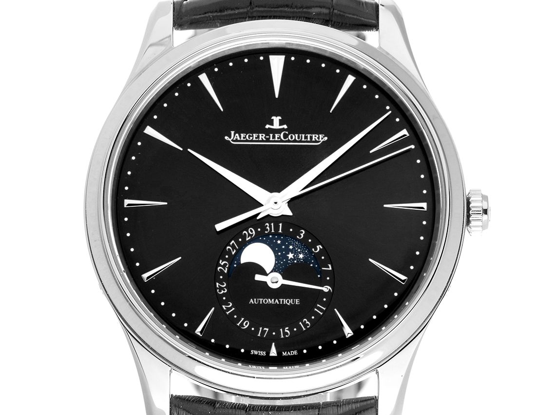 Jaeger-leCoultre Master Ultra-Thin Moon - Edelstahl - Armand Leder 