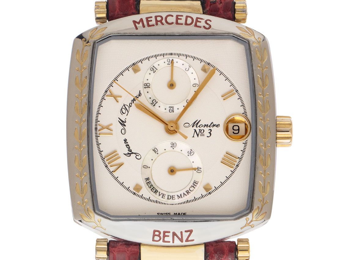 Mercedes Benz Montre Classic No. 3 Jean M. Donze GMT Perlmutt 