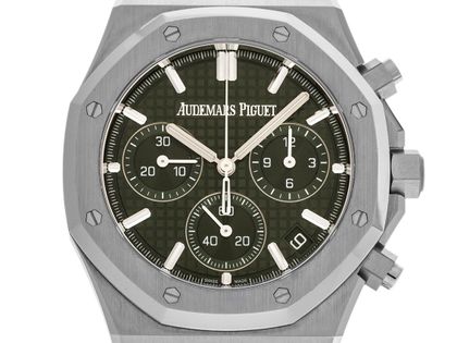 Audemars Piguet Royal Oak Green Dial Ref.26240ST.OO.1320ST.08 2023 Full Set Ungetragen