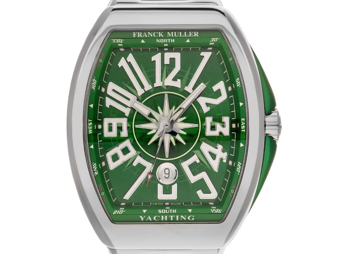 Franck Muller Vanguard Yachting Ref.V 45 SCDT AC Yacht VR Full Set Neu 