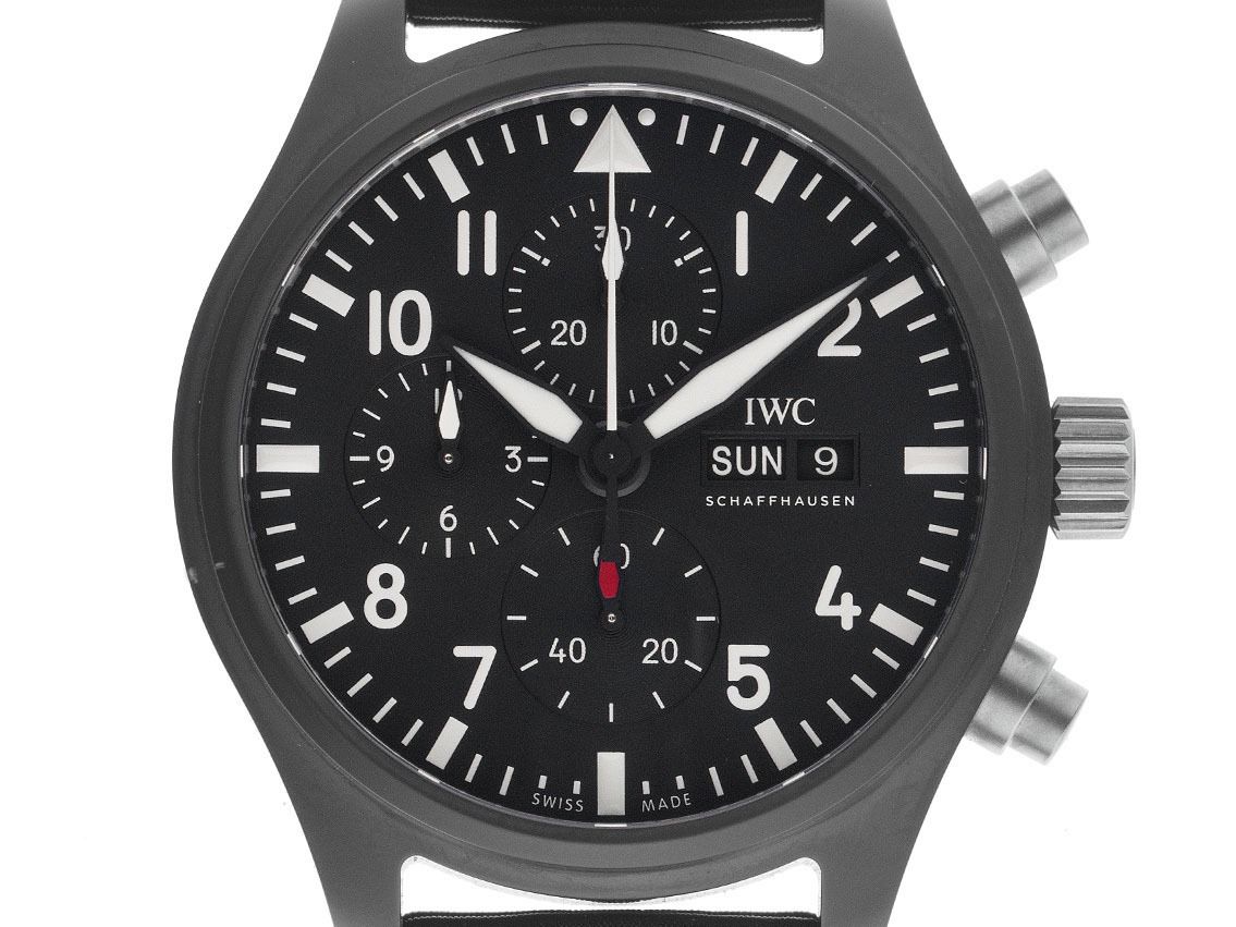 IWC Pilot´s Watch Top Gun Keramik Ref.IW389101 Bj.2022 Full Set wie Neu