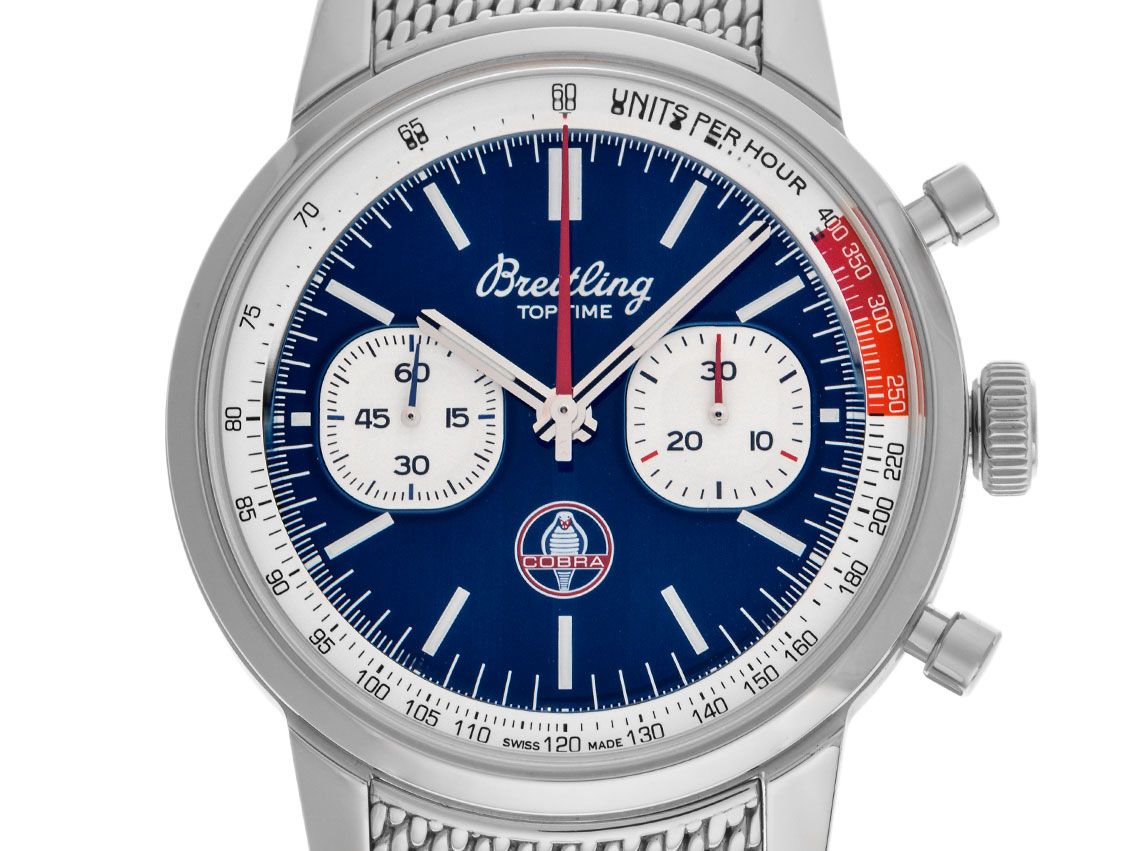 Breitling Top Time B01 Shelby Cobra Ref.AB01763A1C1A1 2024 Full Set Ungetragen