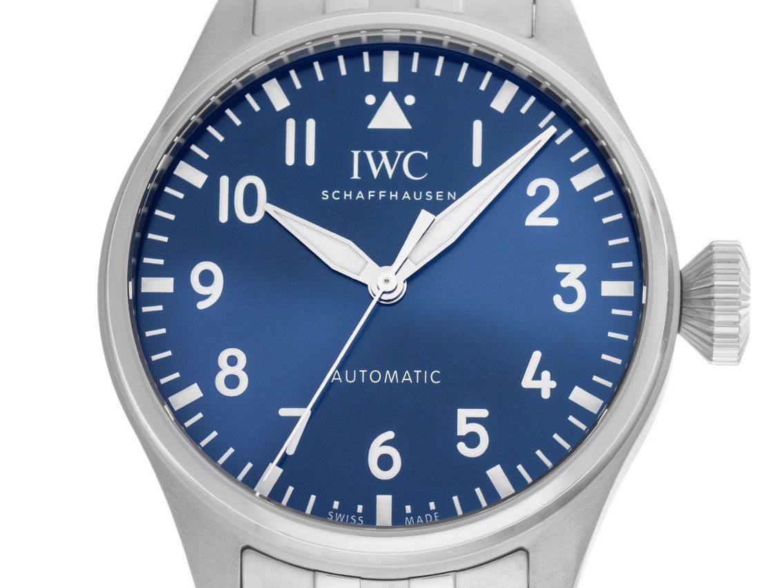 IWC Big Pilot´s Watch Stahl Automatik Armband Stahl 43mm Ref.IW329304 Bj.2024 Box&Pap. Full Set Ungetragen