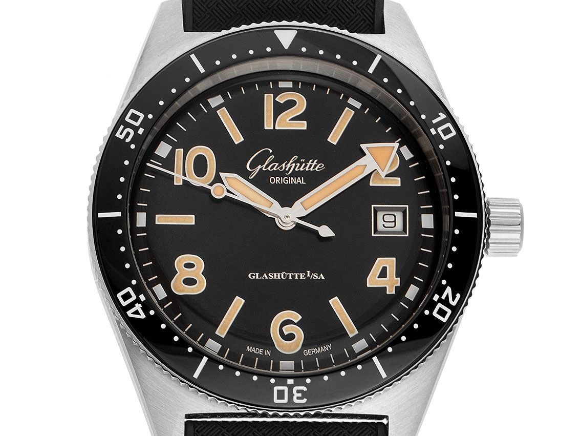 Glashütte Original SeaQ Date Ref.1-39-11-06-80-33 2025 Full Set Ungetragen