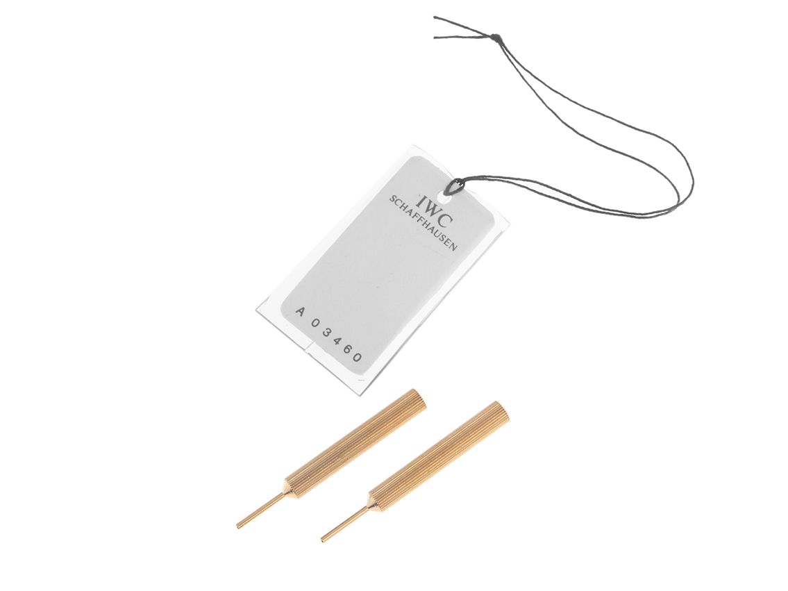 IWC Uhren Stellstift Pusher Pin Messing 2er Set