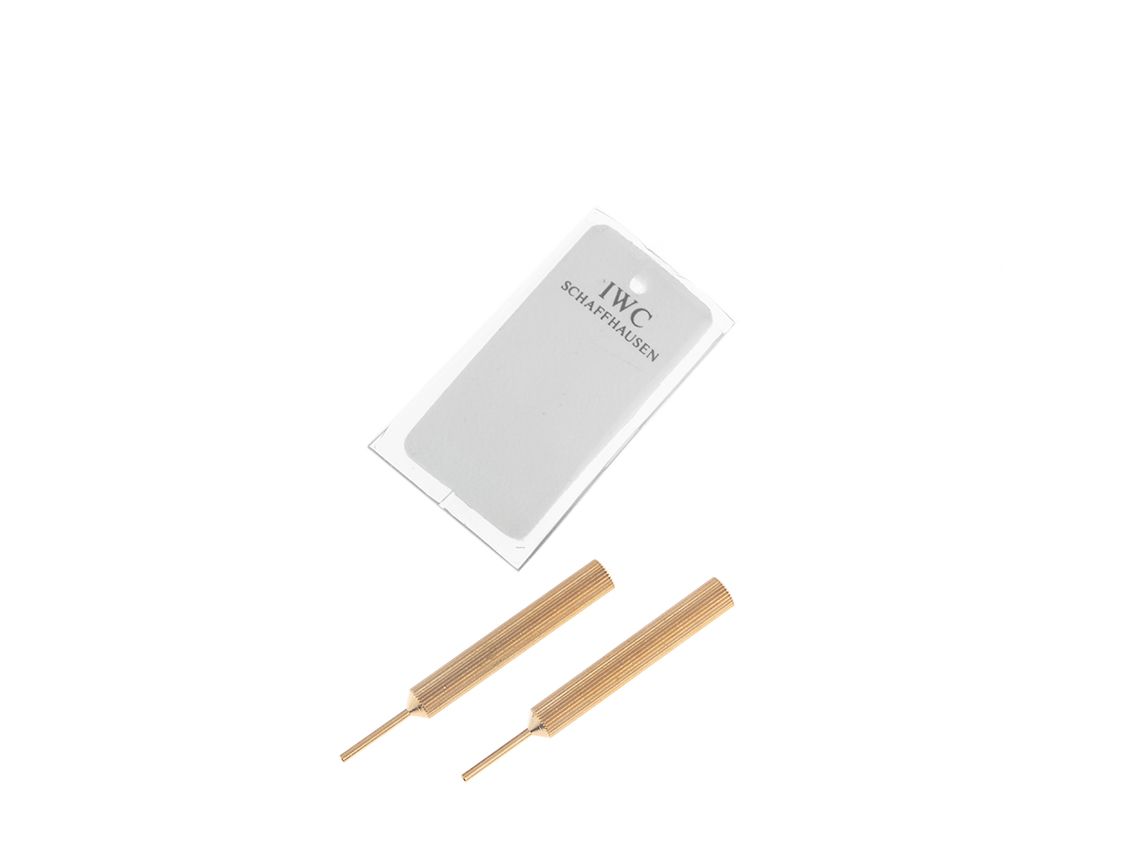 IWC Uhren Stellstift Pusher Pin Messing 2er Set