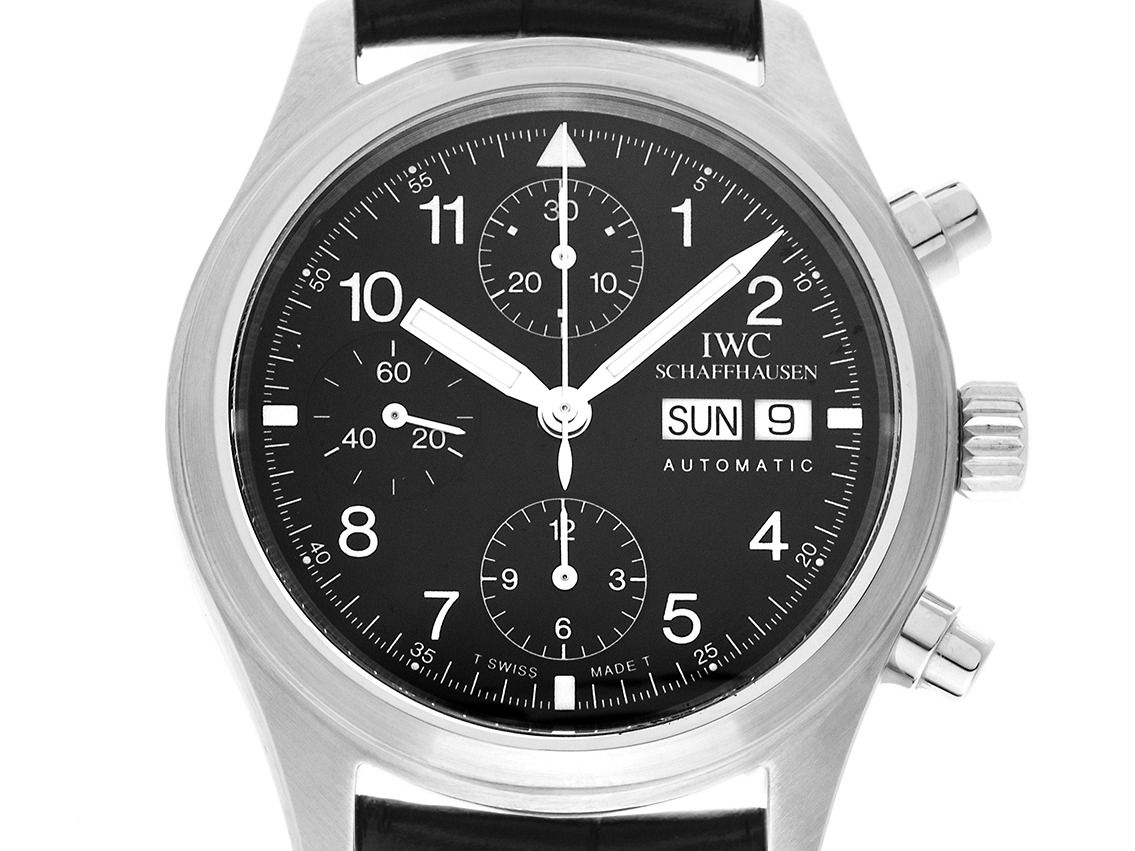 IWC Flieger Chronograph Ref.IW3706 1994 original Box sehr gut Vintage